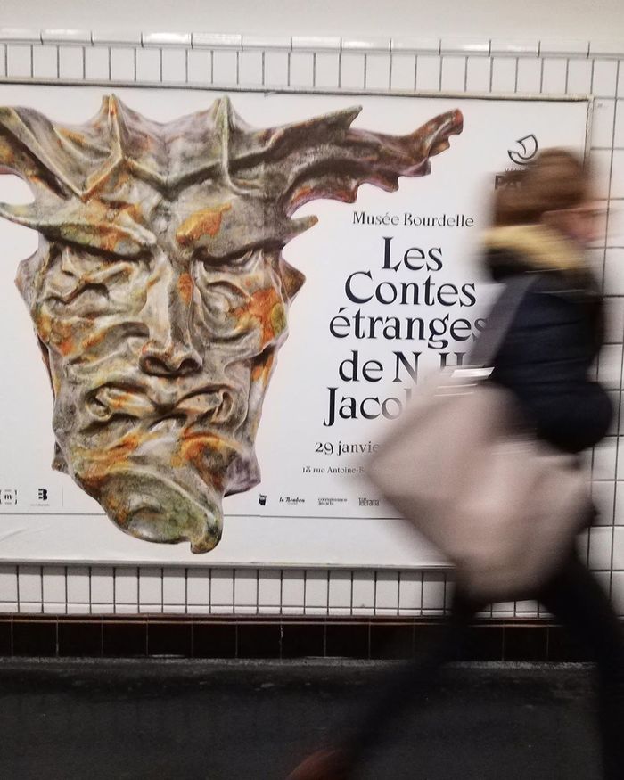 Les Contes Étranges de Niels Hansen Jacobsen at Musée Bourdelle exhibition posters and booklet 1