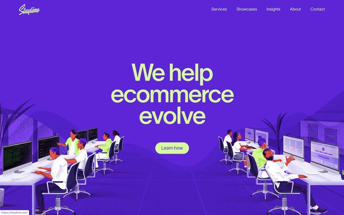 Staylime website and logo 1