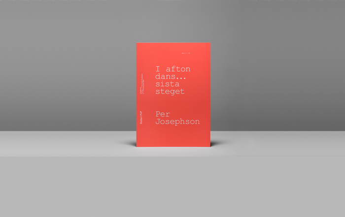 I Afton Dans… Sista Steget exhibition catalogue 1