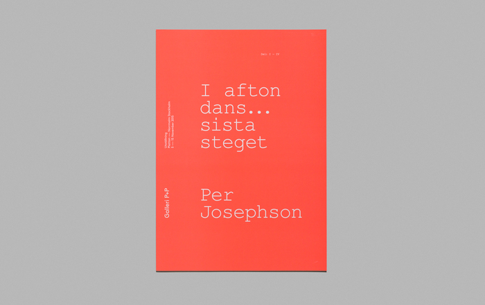 I Afton Dans… Sista Steget exhibition catalogue 2