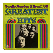 Sérgio Mendes &amp; Brasil ’66 – <cite>Greatest Hits</cite> album art