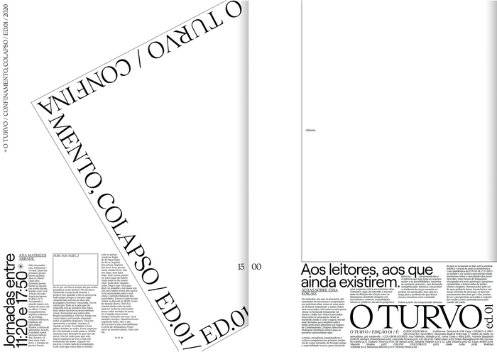 O Turvo, Issue 01 1