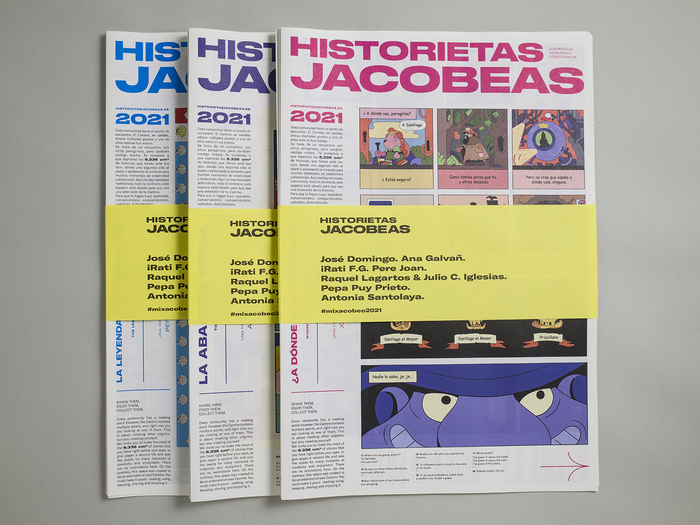 Historietas Jacobeas comic zine 1