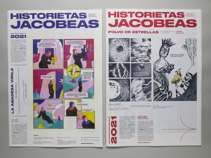 Historietas Jacobeas comic zine 2