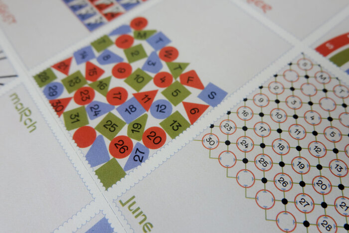 2019 calendar by Uncurated Studio 6