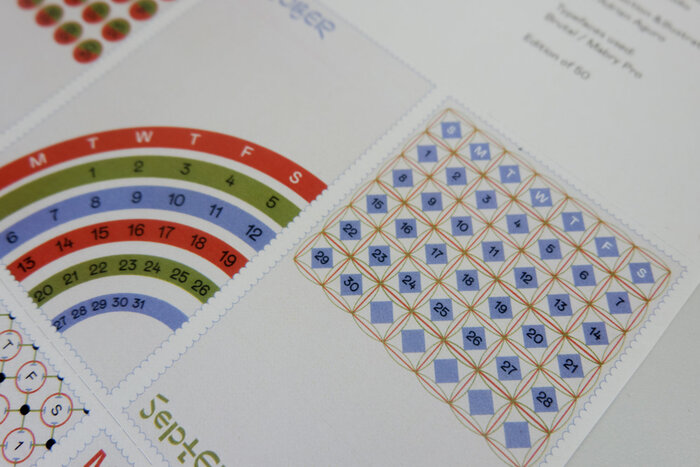 2019 calendar by Uncurated Studio 7