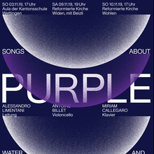 “Purple Rain” concert poster