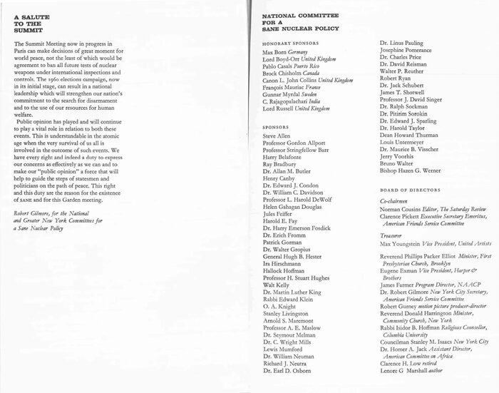 Toward a Sane Nuclear Policy booklet 2