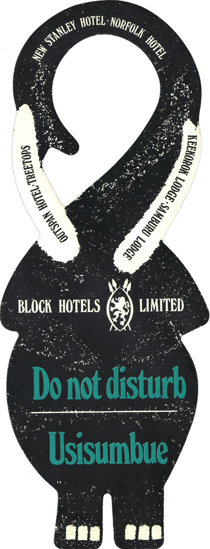 Elephant door hangers, Block Hotels, Kenya 2