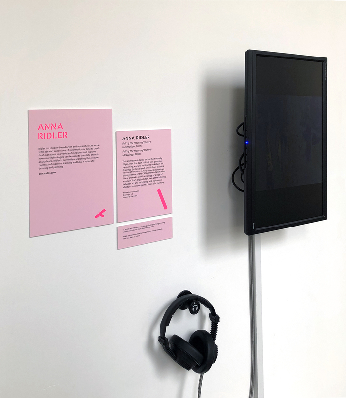 Artificially Intelligent display at V&amp;A museum 4