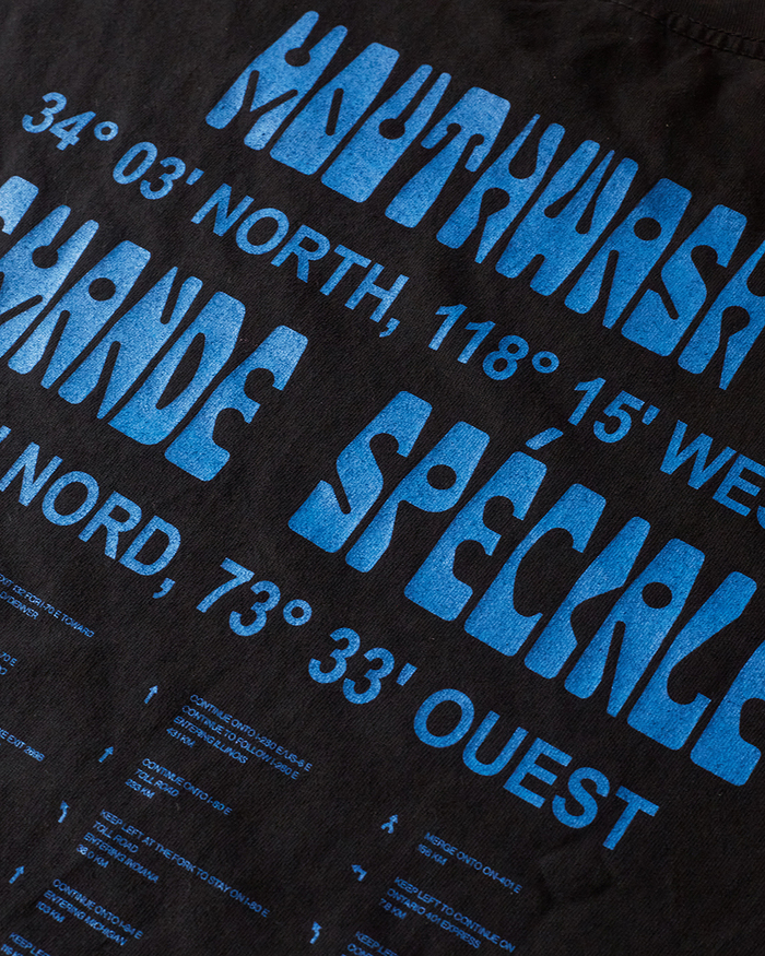 Mouthwash &amp; Demande Spéciale T-shirt collaboration 3
