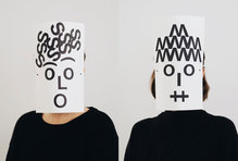 Typographic masks, 2020