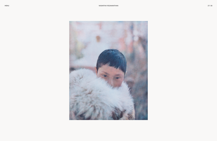 Vasantha Yogananthan portfolio website 3