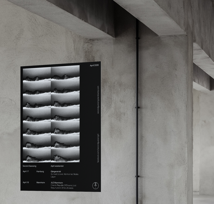 Second Guessing tour poster 1