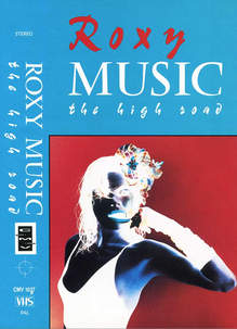 Roxy Music – <cite>The High Road</cite> VHS cover
