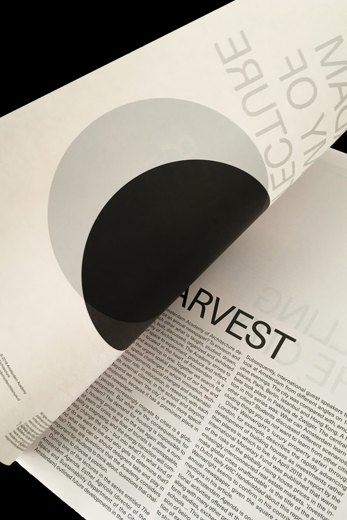 Annual Newspaper – Amsterdam Academy of Architecture 1