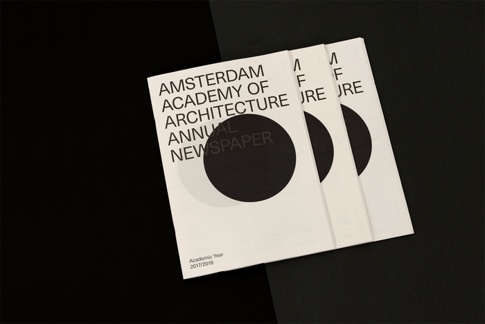 Annual Newspaper – Amsterdam Academy of Architecture 2