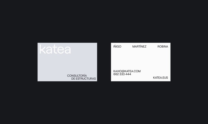 Katea identity and website 2