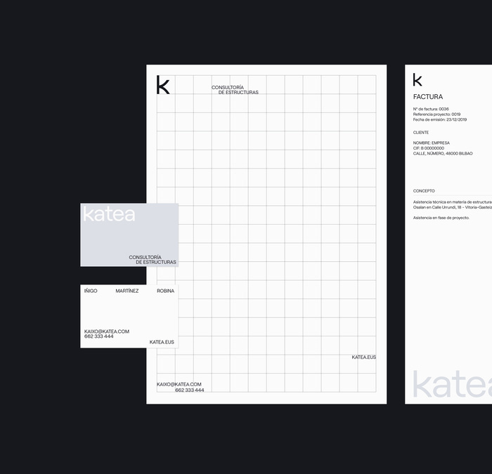 Katea identity and website 3