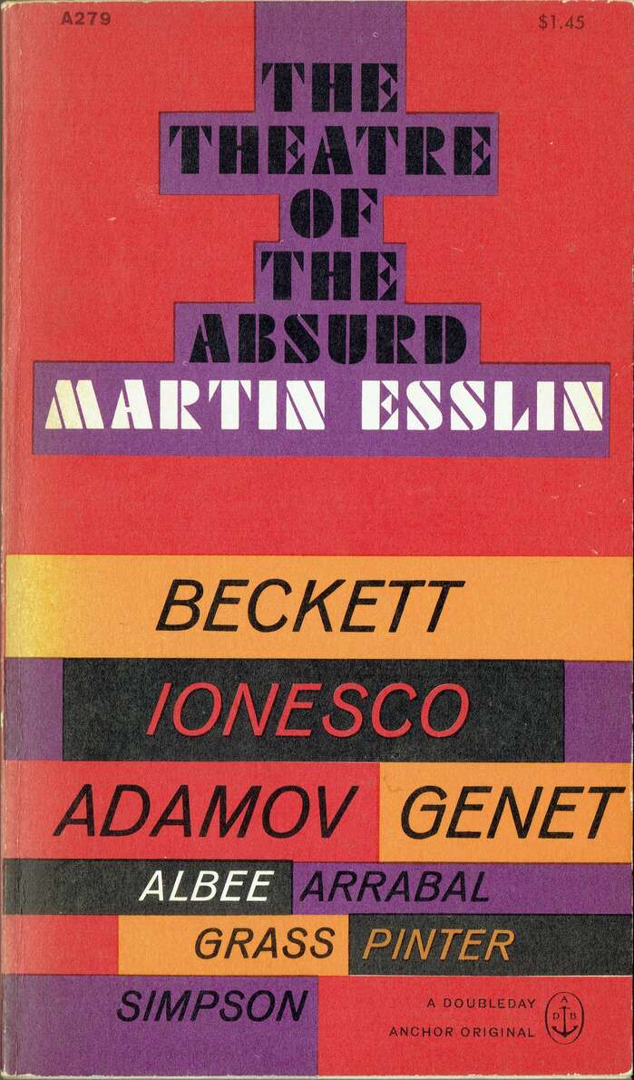 The Theatre of the Absurd by Martin Esslin 1