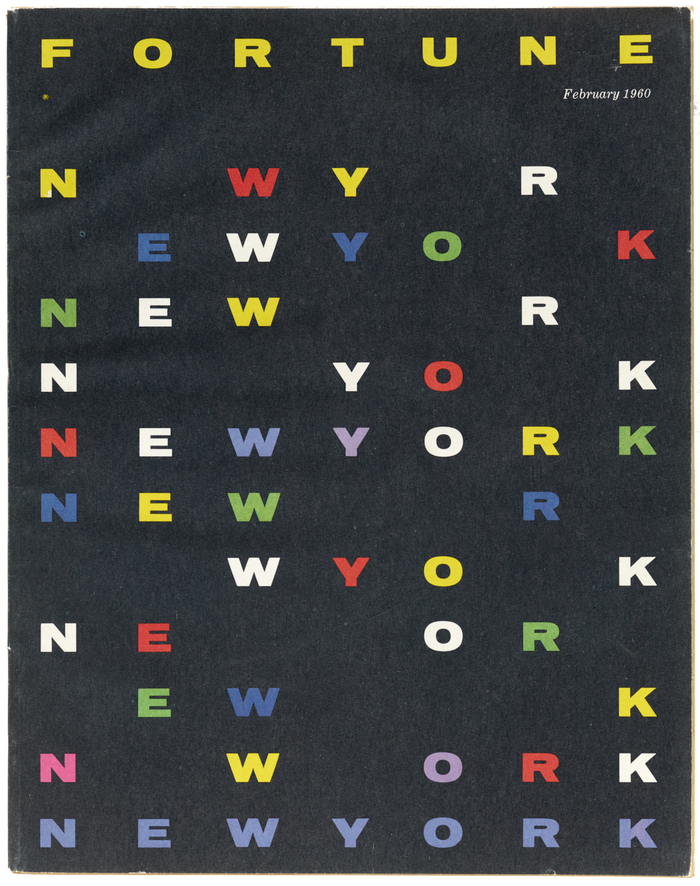 Fortune, Feb 1960 magazine cover