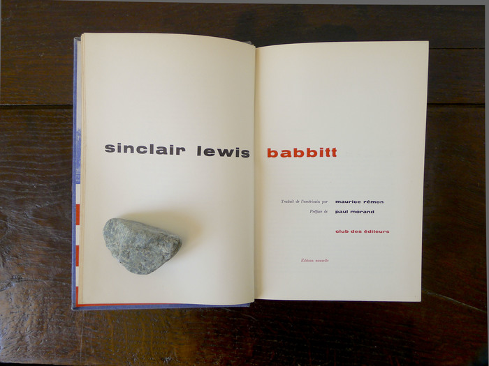 Babbitt by Sinclair Lewis (Club des Éditeurs) 2