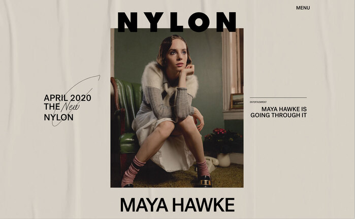 Nylon magazine website 1