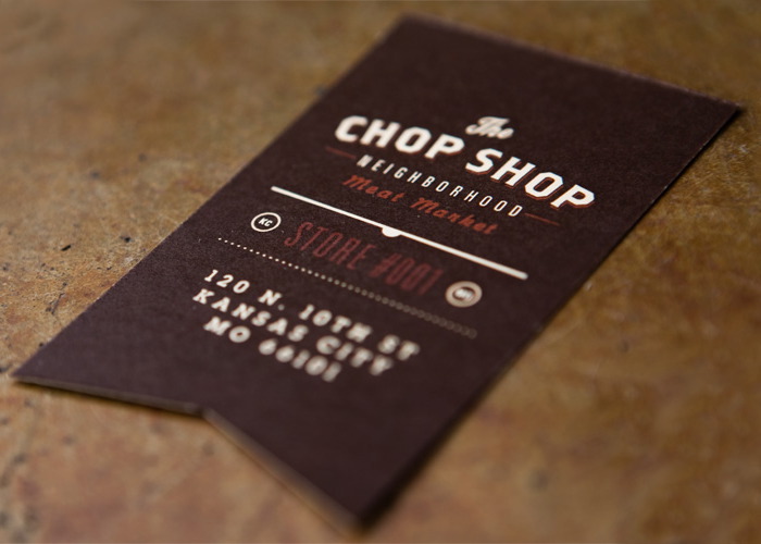 Chop Shop Business Card