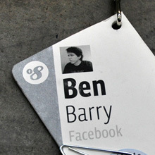 f8 Conference Badges