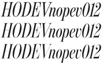 Benton Modern optical sizes compared