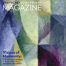 <cite>Deutsche Guggenheim Magazine</cite>