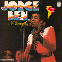 Jorge Ben – <cite>Jorge Ben à l’Olympia</cite> album art