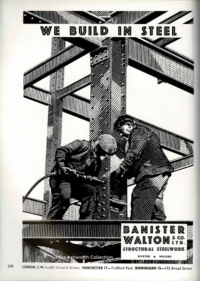 Advert from 1947, ft.  and various styles from .