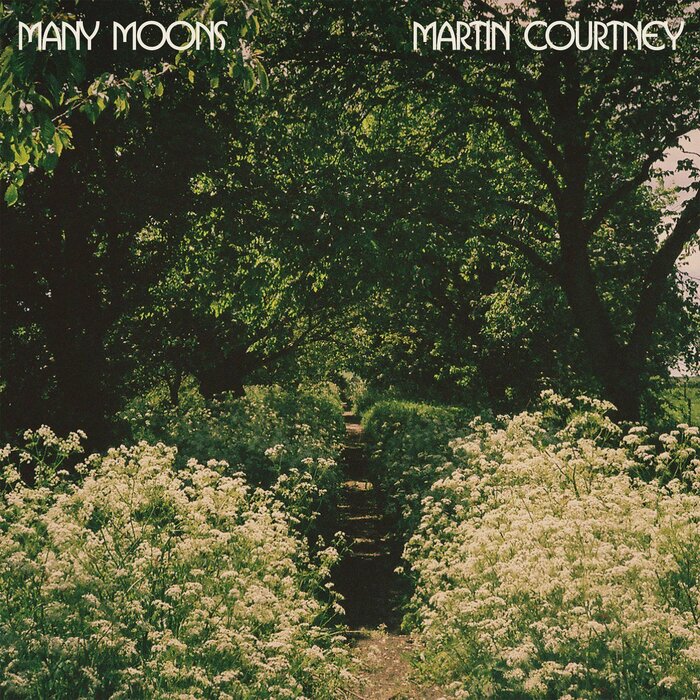 Martin Courtney – Many Moons album art