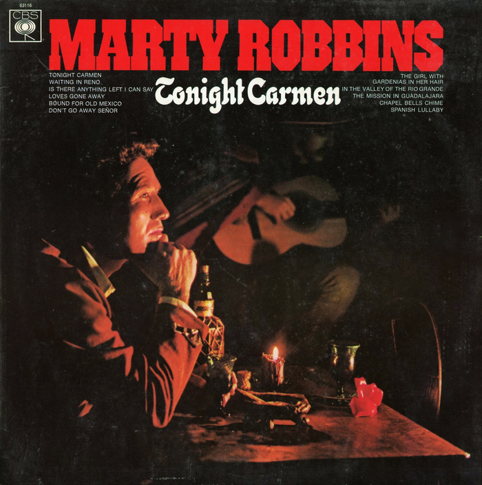 Marty Robbins – Tonight Carmen album art