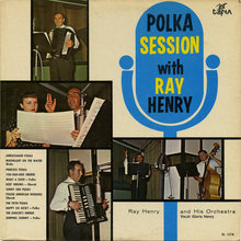 Ray Henry and His Orchestra – <cite>Polka Session With Ray Henry</cite> album art