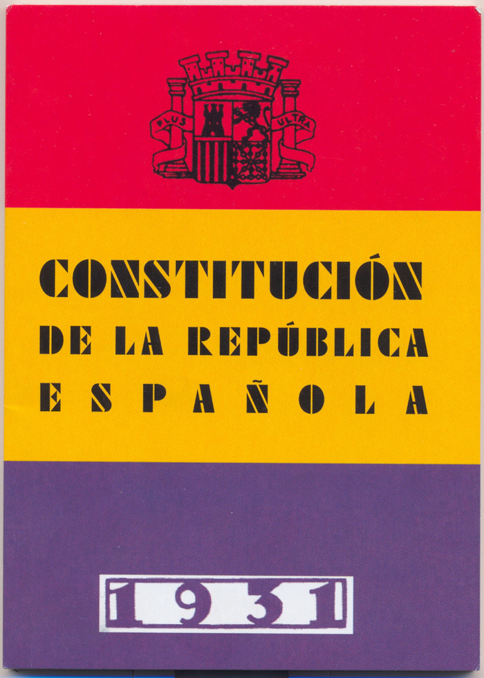 Spanish Constitution of 1931 1