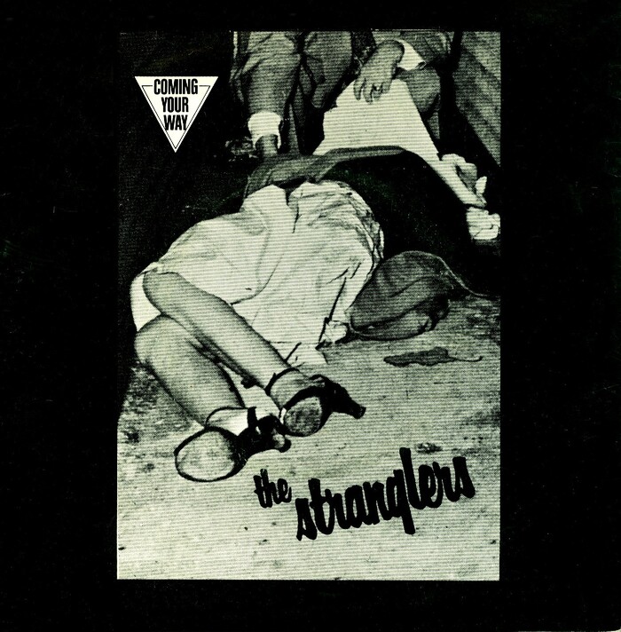 &ldquo;Nice &rsquo;n&rsquo; Sleazy&rdquo; / &ldquo;Shut Up&rdquo;, United Artists Records (UK, 1978). The cover is a reproduction of a poster designed by Kevin Sparrow for a gig at the Hope & Anchor in 1976, depicting a murdered woman. The warning &ldquo;Coming your way&rdquo; misled some people into thinking that this was the title. [Endeacott] It&rsquo;s set in caps from .