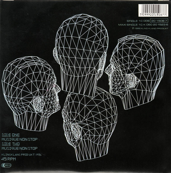 Kraftwerk – Electric Café LP &amp; “Musique Non Stop” single 4