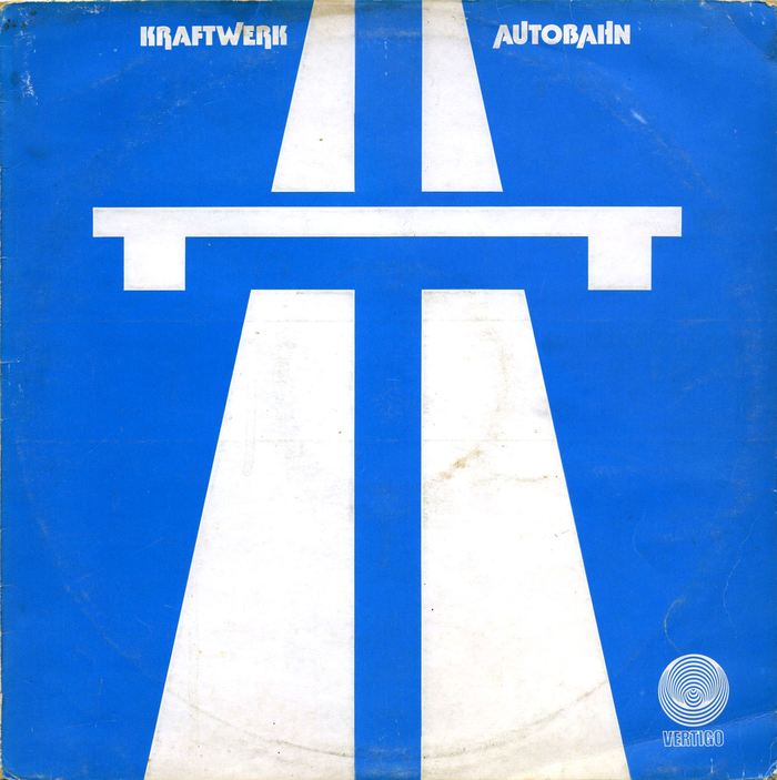 Kraftwerk – Autobahn album art, Vertigo 1