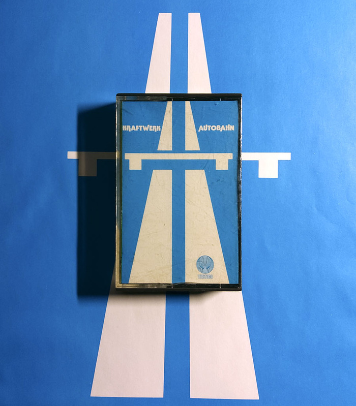 John Coulthart comments:


#nowplaying The vinyl, not the tape which isn't exactly hi-fidelity. The cassette was the first Kraftwerk I bought, however, so it's a sentimental keepsake. The cover caught my attention before I even heard the music. I&rsquo;d stand outside the local record shop every week wondering what all the albums with strange artwork sounded like. One day this appeared. &ldquo;Wow, they used a traffic sign!&rdquo;