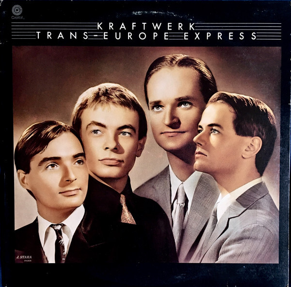 Kraftwerk – Trans-Europe Express album art - Fonts In Use