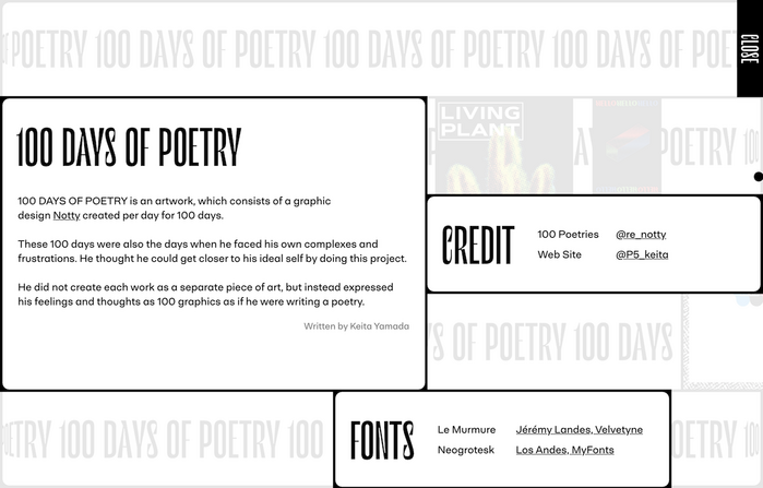 100 Days of Poetry 3