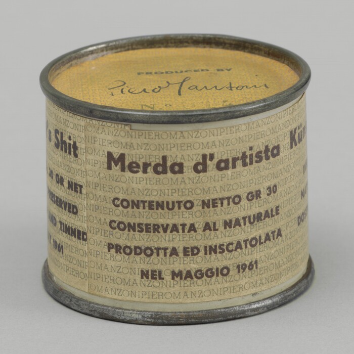 Piero Manzoni: Artist’s Shit No. 014, May 1961.