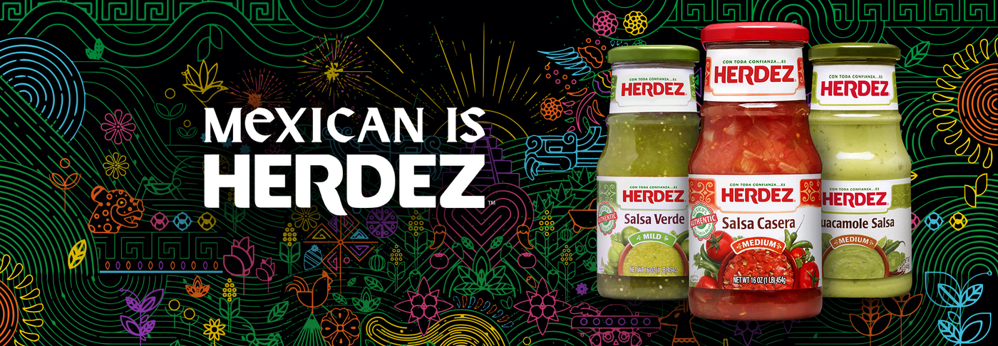 “Mexican Is Herdez” campaign - Fonts In Use
