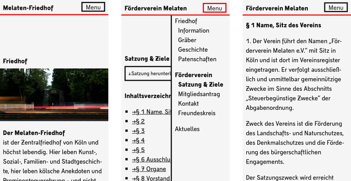 Melaten-Friedhof website 4