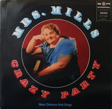 Mrs. Mills – <cite>Crazy Party</cite> album art