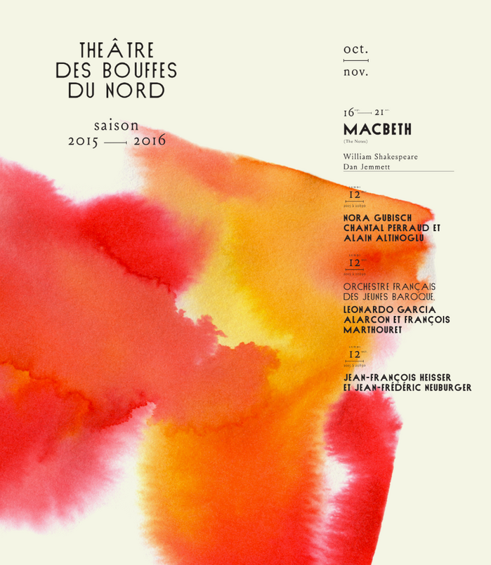 Théâtre des Bouffes du Nord, 2015–16 2