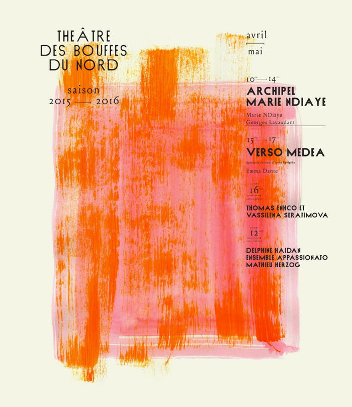 Théâtre des Bouffes du Nord, 2015–16 8