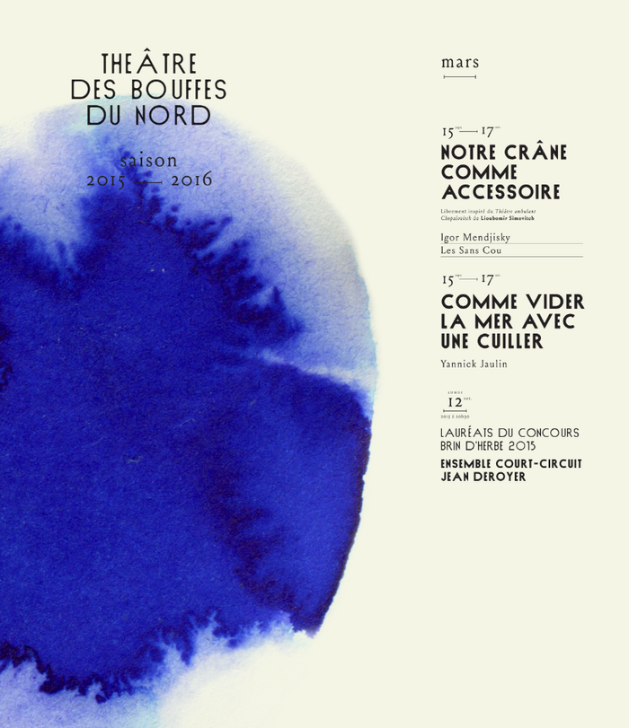 Théâtre des Bouffes du Nord, 2015–16 9